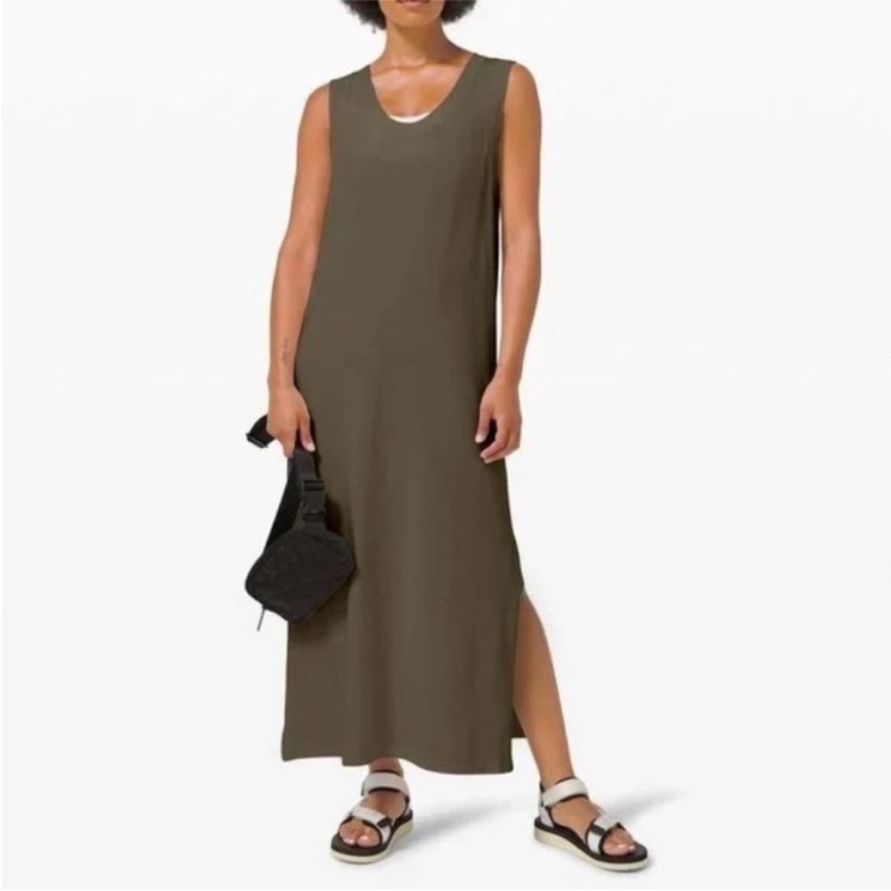 Lululemon Green Tank Dress